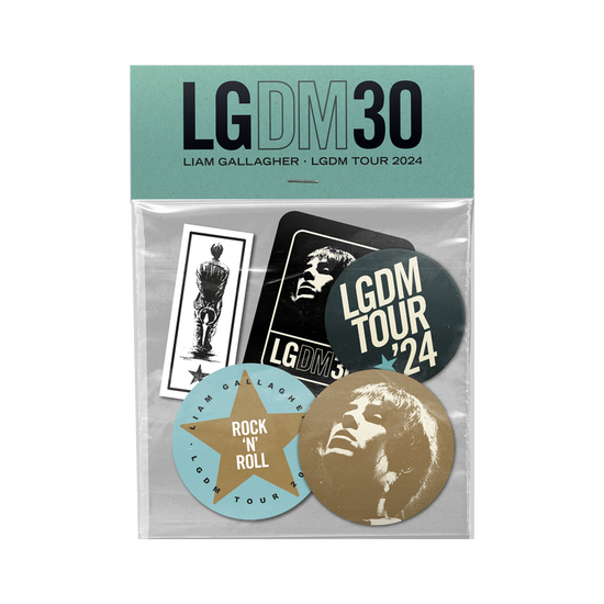LGDM30 Sticker Set | Liam Gallagher Official Store